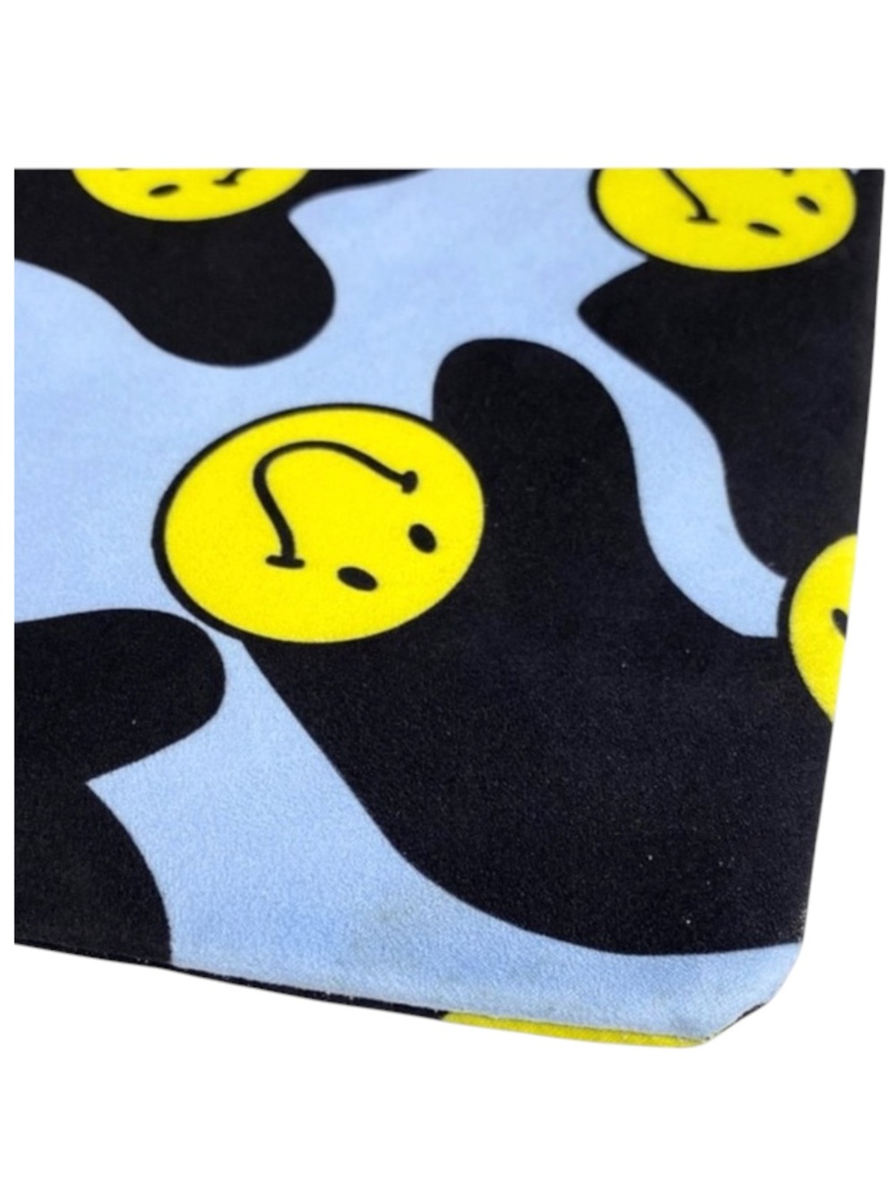 VHTF: new Valfre ☻︎ Serotonin Smiley Face Chain Strap Bag︎ ☻︎ Black Vegan Suede - Picture 8 of 16
